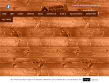Tablet Screenshot of logcabinsinbranson.com